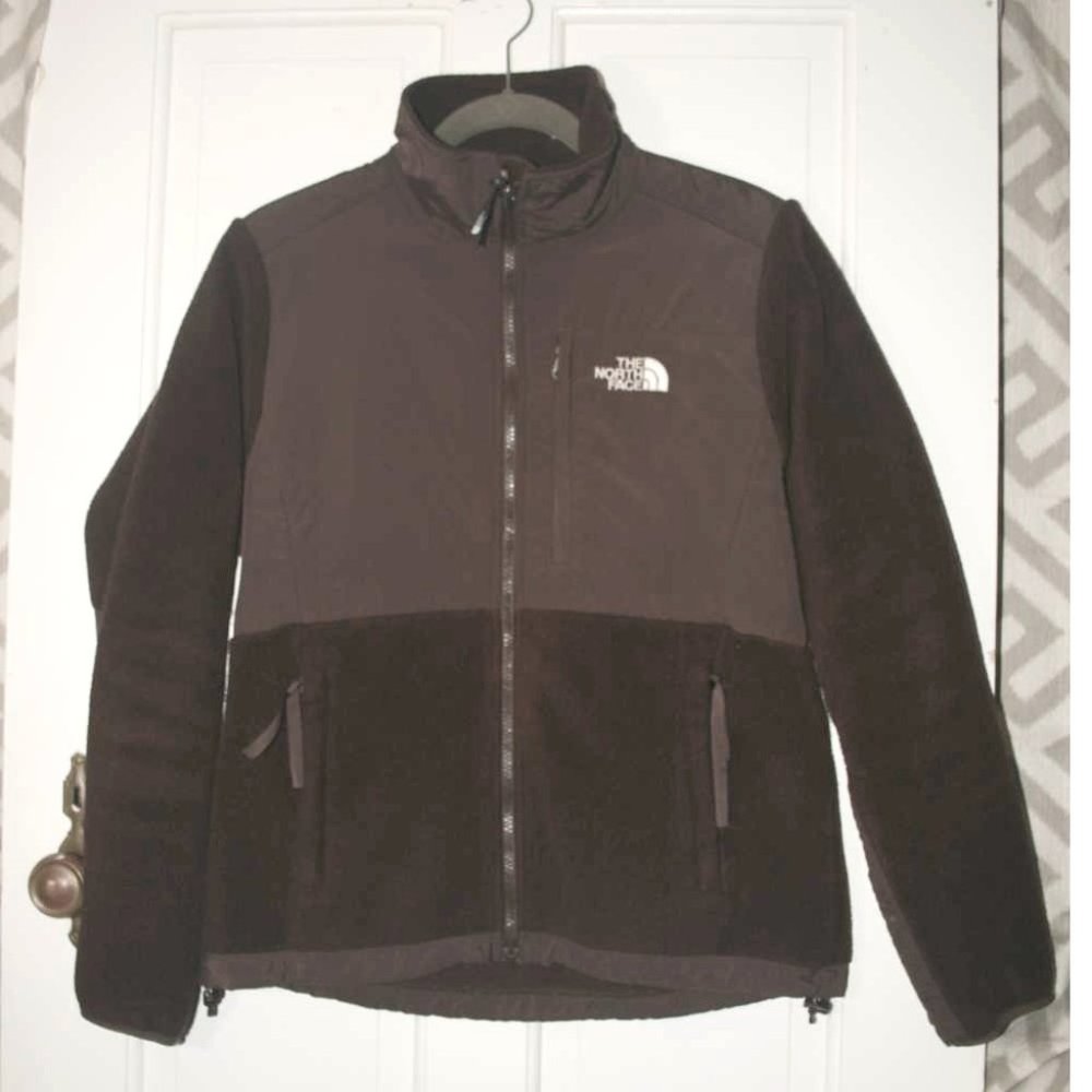 The North Face®: Denali small women brown full zip up jacket